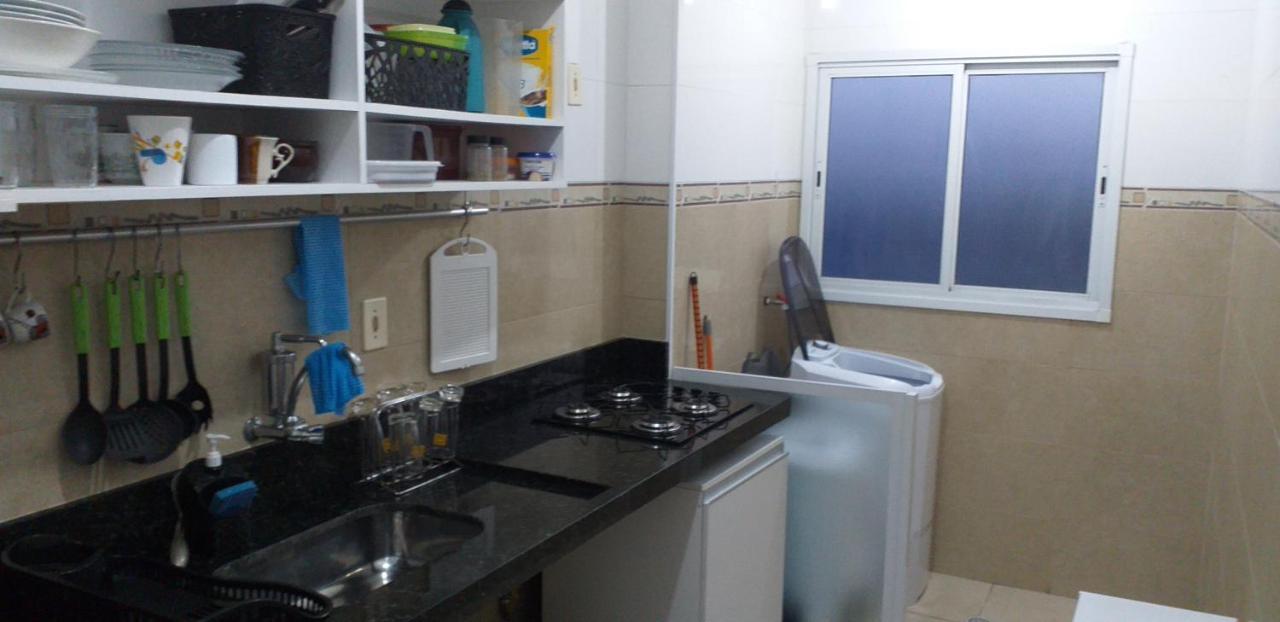 Apartamento No Canto Do Forte, Wi-Fi, Estacionamento Gratuito E Churrasqueira Praia Grande  Exterior foto
